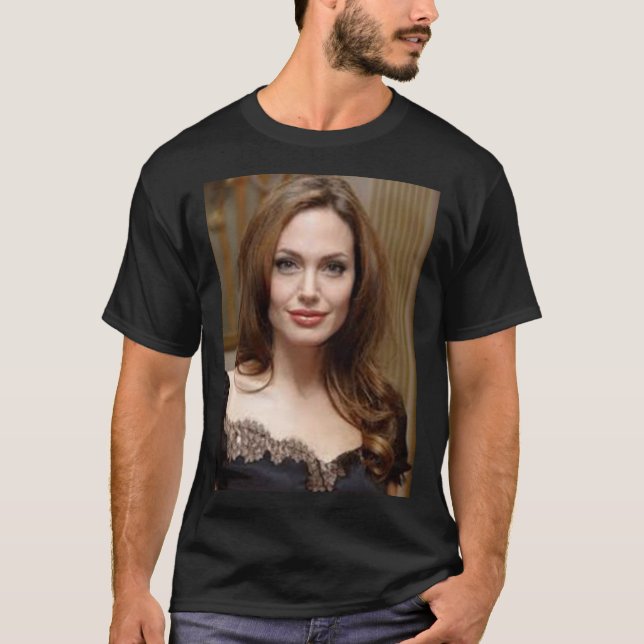 Camiseta Angelina Jolie - Poster   (Anverso)