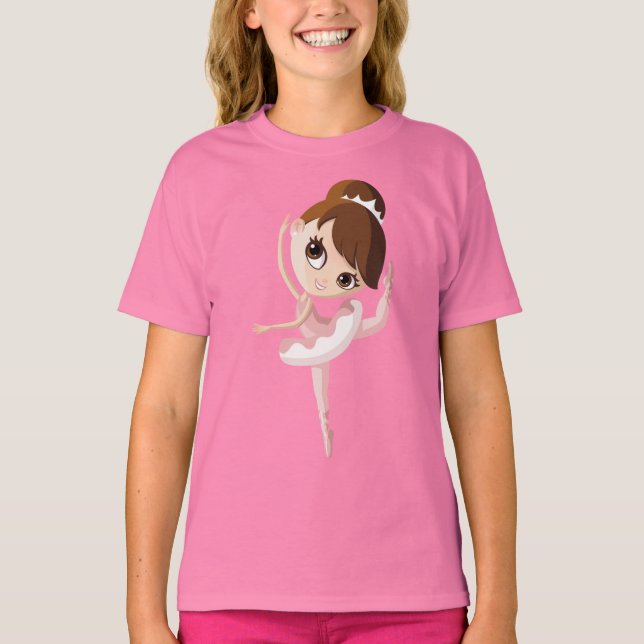 Camiseta Angelina la Ballerina (Anverso)