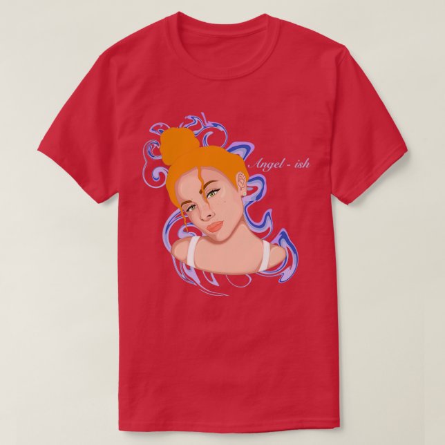 Camiseta Angelish (Diseño del anverso)