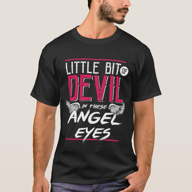 Camiseta Angelito y diablillo (Anverso)
