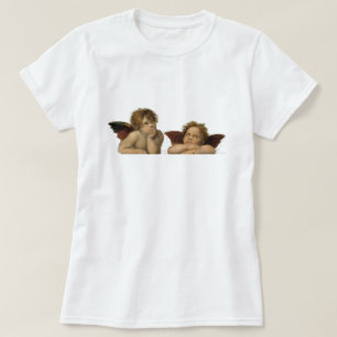 Camiseta Angels ángel Raffael - Madonna Sixtina Raphael -