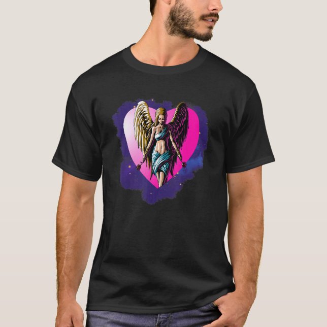 Camiseta Angels Believers Guardian Protection Faitu (Anverso)