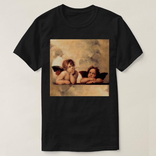 Camiseta Angels Gift Raphael Cupid Cherubs Art Valentine Y (Diseño del anverso)