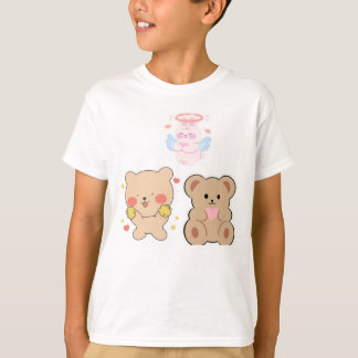 Camiseta Angels kawaii y ositos de peluche