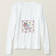 Angels Pug Love Hooded Sweatshirt