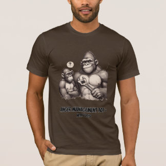 Camiseta Anger Management 101 – Funny Gorilla Dad Mechanic