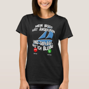 Camiseta ANGERUFEN, gorra de arranque mein, que dice 1