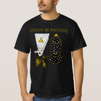 Camiseta Angina de Pecho Mantra Rock Band Quebec Canadá