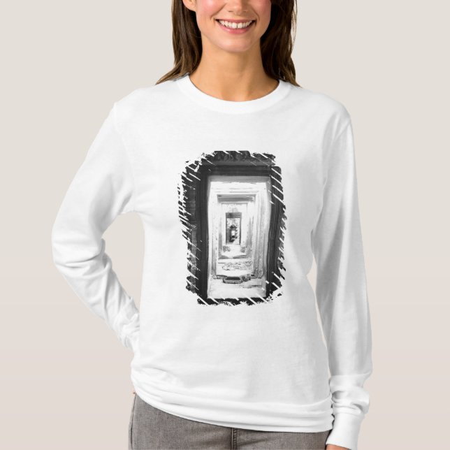 Camiseta Angkor Camboya, puertas Preah Khan 2 (Anverso)
