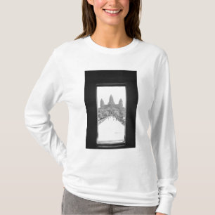 Camiseta Angkor Camboya, vista de la puerta de Angkor Wat