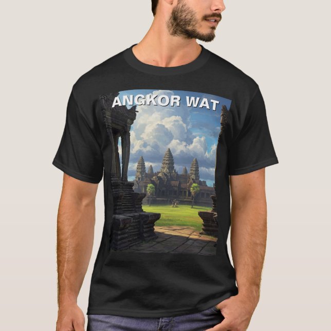 Camiseta Angkor Wat Cambodia (Anverso)