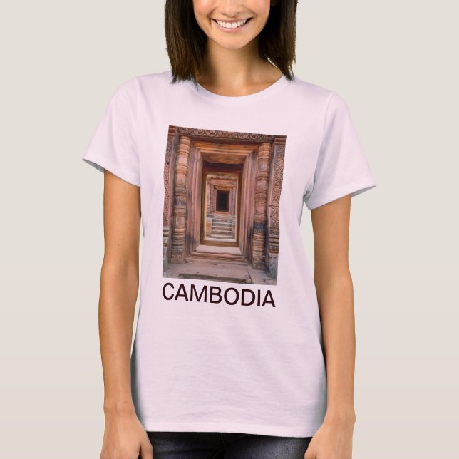 Camiseta Angkor Wat Entryway, Camboya (Anverso)