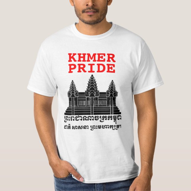 Camiseta Angkor Wat - Khmer Pride2 (Anverso)