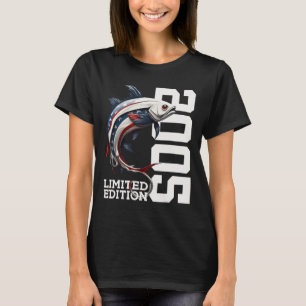 Camiseta Angler 20th Birthday Fishing Limited Edition 2005