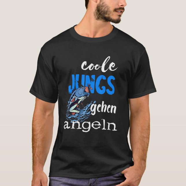 Camiseta Angler Boys Guay Caminando pescando (Anverso)