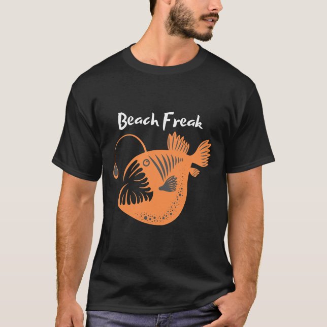 Camiseta Angler Fish Beach Freak (Anverso)