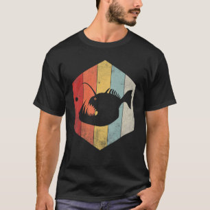 Camiseta Angler Fish Retro Fisherman Vintage