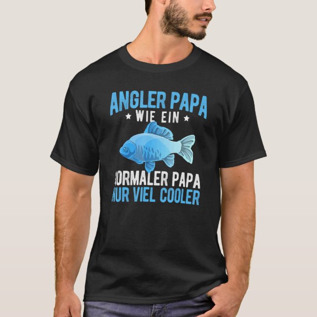 Camiseta Angler Papa Fischer Fishing (Anverso)