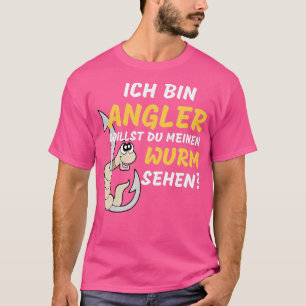 Camiseta Angler Sayings Design Fisherman Hobby Angler Gorra