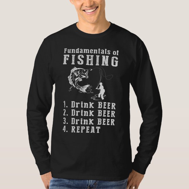 Camiseta Angling & Ale: Reeling in Laughter Tee (Anverso)