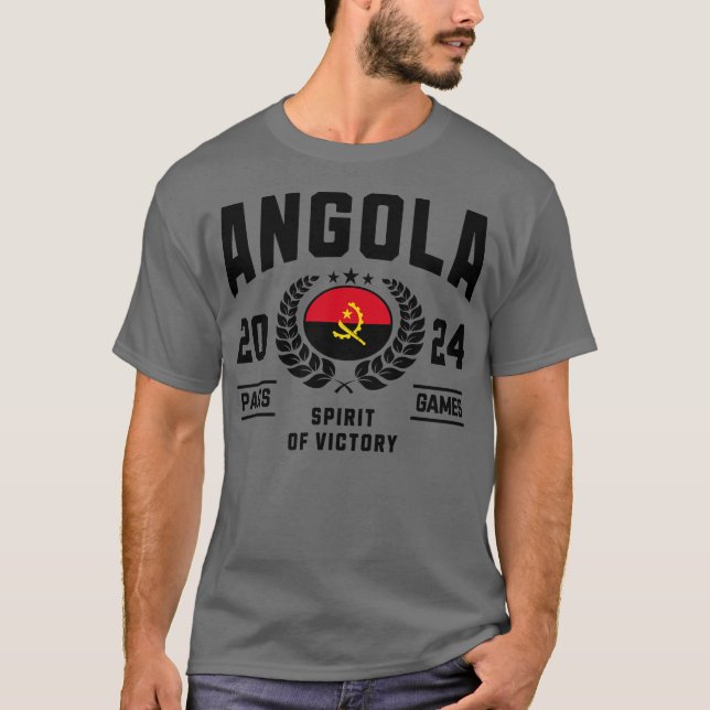 Camiseta Angola 2024 Sports Lover (Anverso)