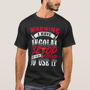 Camiseta Angola: Angola: Angoleños se enorgullecen de su pa