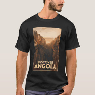 Camiseta Angola Lubango Viaje de arte Vintage
