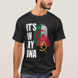 Camiseta Angoleño Y Argelino Mezclan El Patrimonio De La Ba