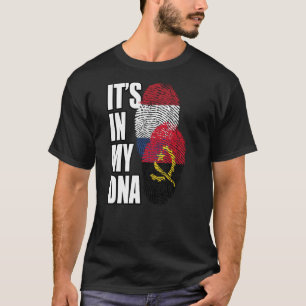 Camiseta Angoleño Y Holandés Mezclan El Patrimonio De La Ba