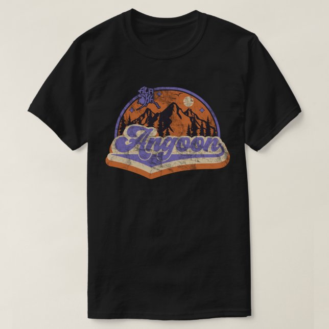 Camiseta Angoon, Alaska (Diseño del anverso)