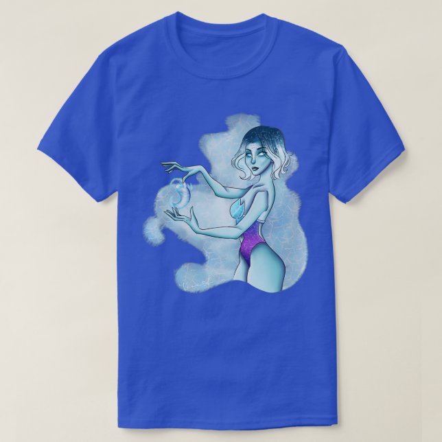 Camiseta Angora Aquarius (Diseño del anverso)