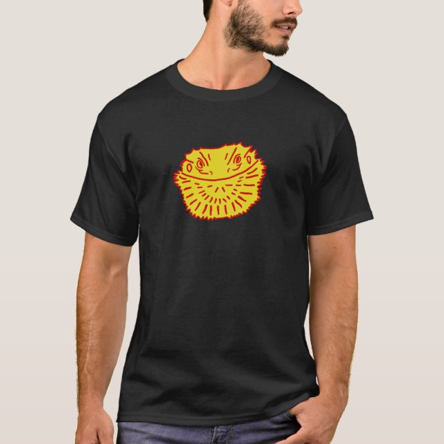 Camiseta Angry Bearded Dragon (Anverso)
