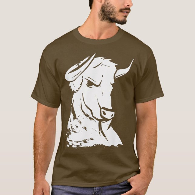 Camiseta Angry Bull Forex Trading Stock Market (Anverso)