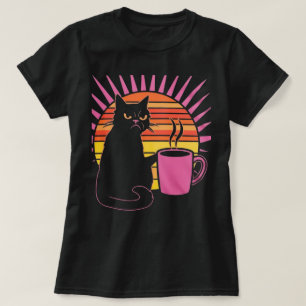 Camiseta Angry Cat Joe 2 mujeres de blk