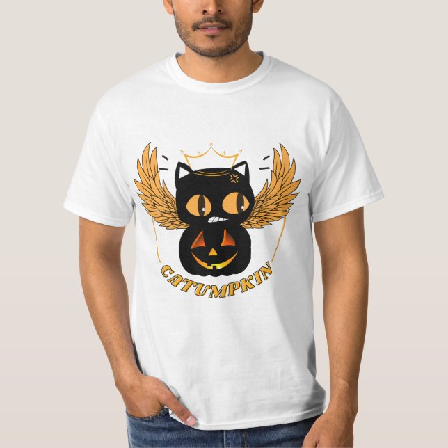 CAMISETA ANGRY CATUMPKIN QUEEN (Anverso)