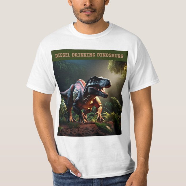 Camiseta Angry Dino (Anverso)
