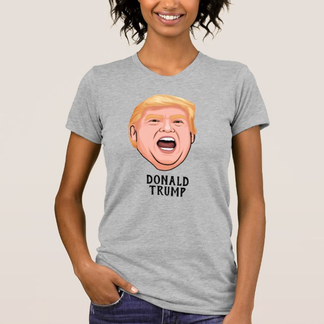 CAMISETA ANGRY DONALD TRUMP PERSONALIZADO (Anverso)