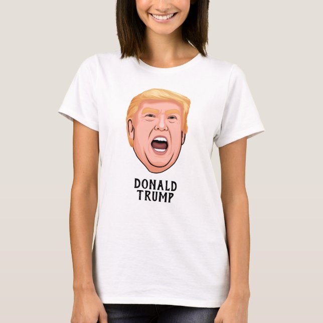 CAMISETA ANGRY DONALD TRUMP PERSONALIZADO (Anverso)
