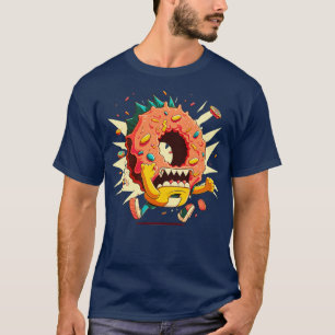 Camiseta Angry Donut1