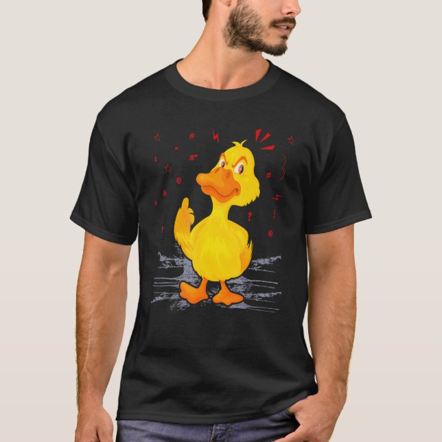 Camiseta Angry Duck Duck Hunting Duck (Anverso)