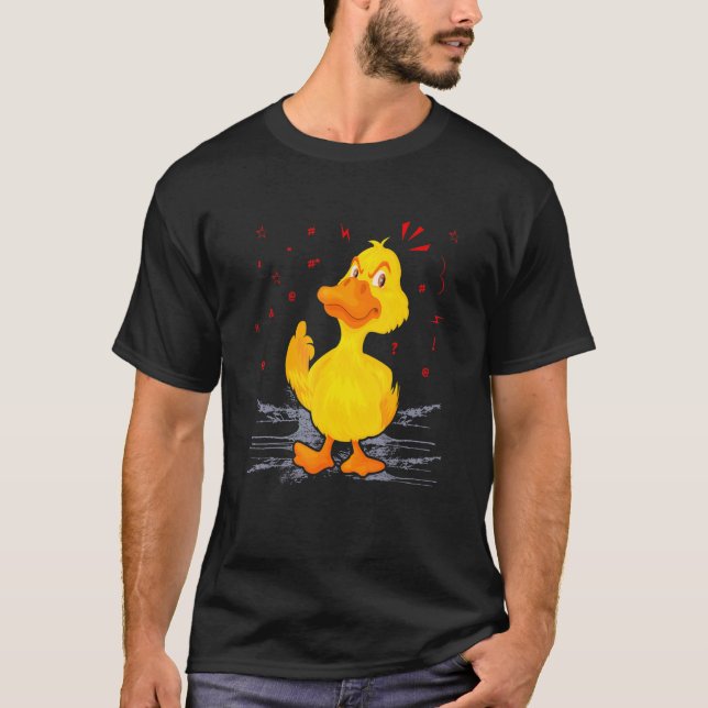 Camiseta Angry Duck Duck Hunting Duck (Anverso)
