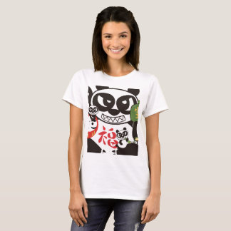 Camiseta Angry Face Panda God T-Shirt