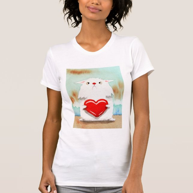 Camiseta Angry Kitty (Anverso)