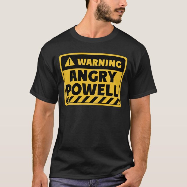 Camiseta Angry Powell (Anverso)