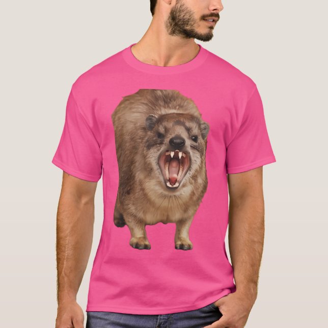 Camiseta Angry Rock Hyrax (Anverso)