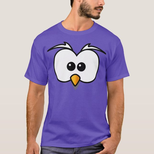 Camiseta Angry Sneaky Bird Eyes Premium (Anverso)