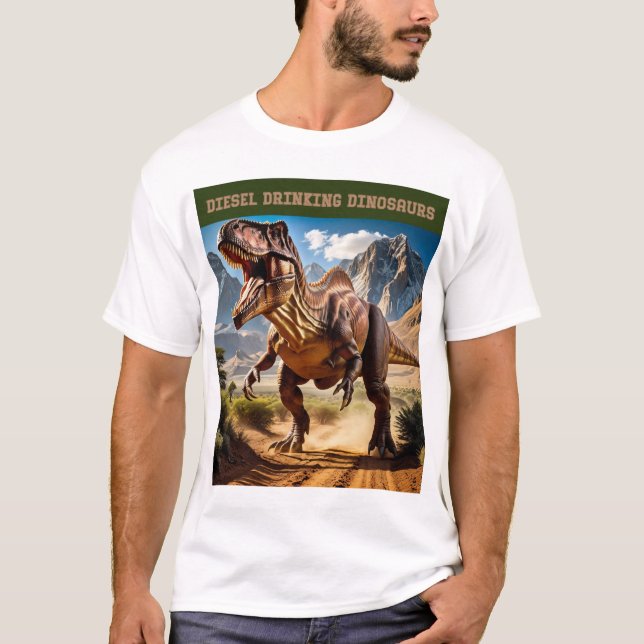 Camiseta Angry T. Rex (Anverso)