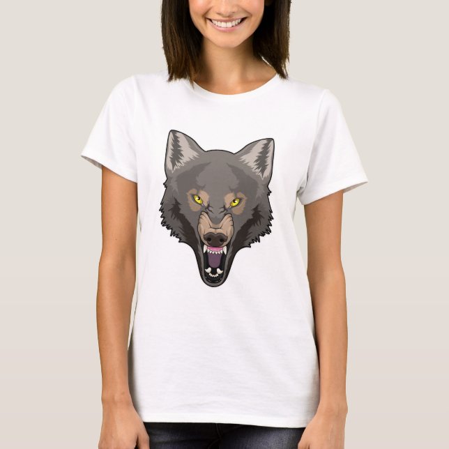 Camiseta Angry Wolf (Anverso)