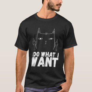 Camiseta Angrycats Humor de gato negro de gato sarcástico 1