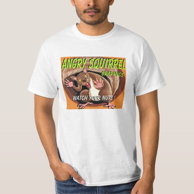 Camiseta AngrySquirrel_logo (Anverso)